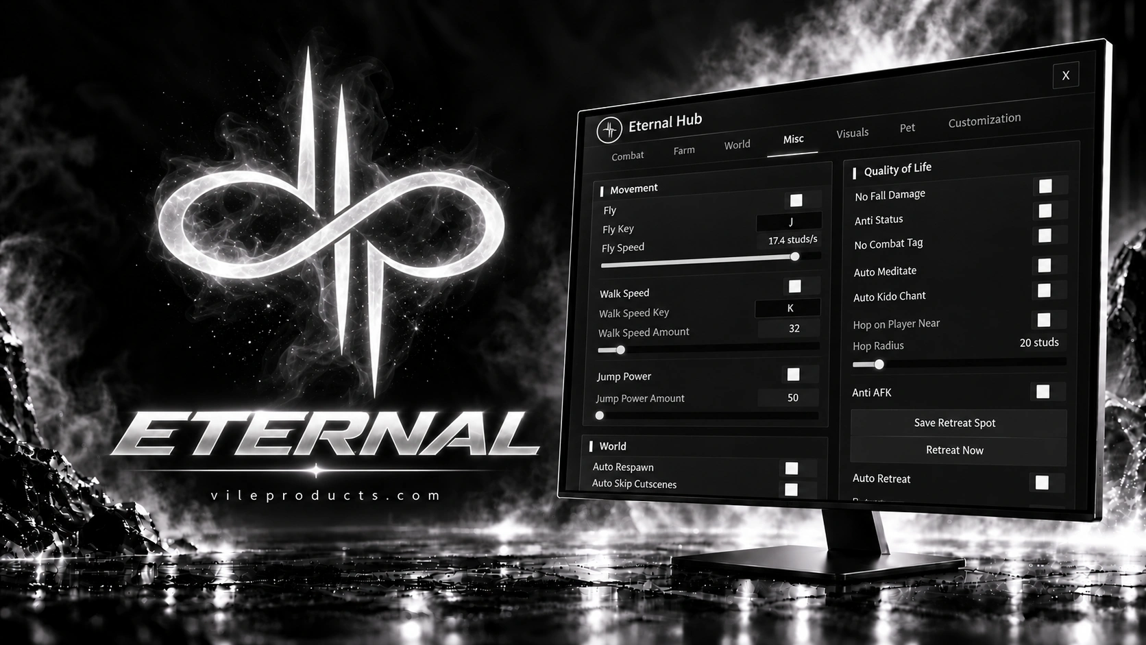 Eternal Hub - Script